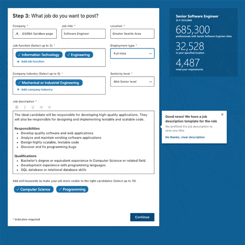 How LinkedIn Talent Hub works