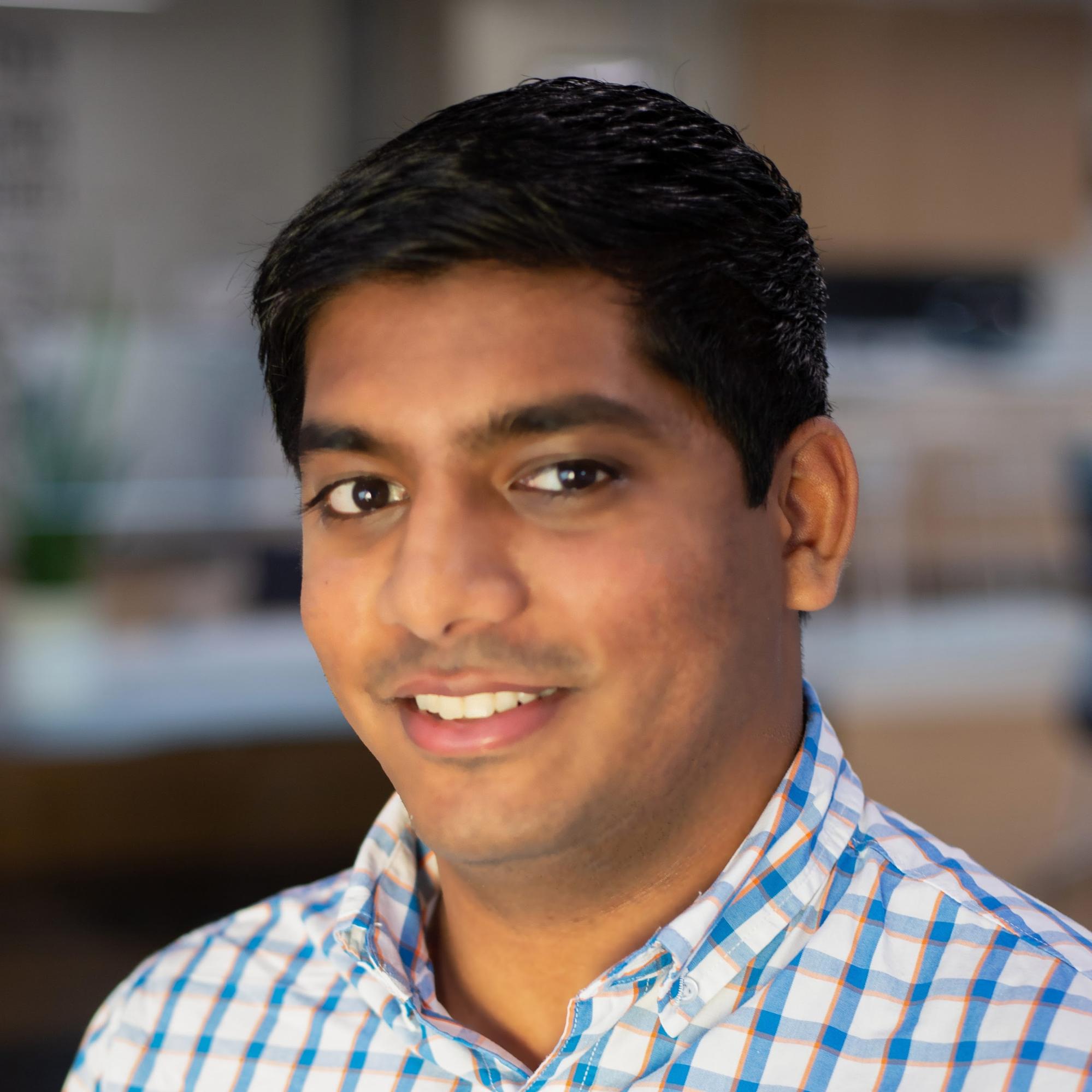 Photo of Prahasith Veluvolu, product leader at HackerRank